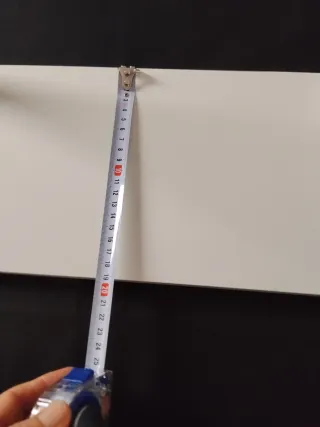 Estantería pequeña blanca