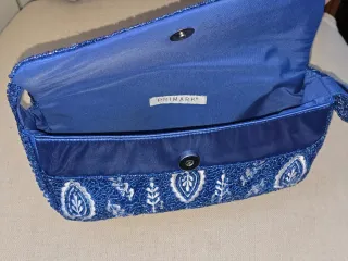 Bolso de fiesta azul