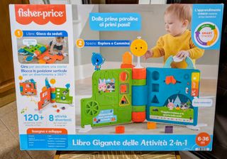Fisher-Price Libro Gigante Attività 2-in-1