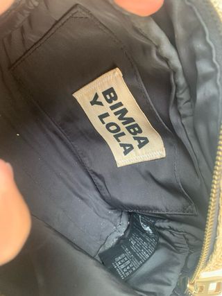 Bolso Bimba y Lola Beige Paja