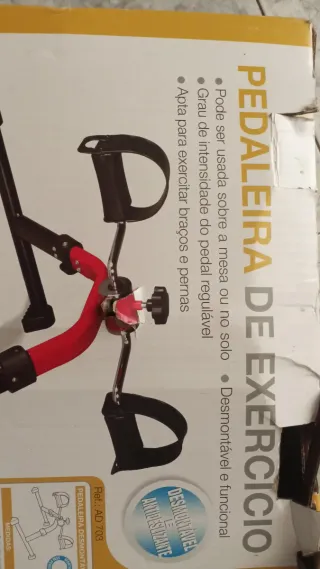 Pedalera de ejercicio plegable