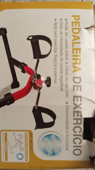 Pedalera de ejercicio plegable