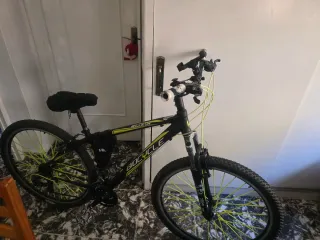 Bicicleta BIOCYCLE negra y verde