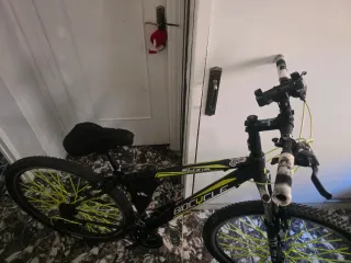 Bicicleta BIOCYCLE negra y verde