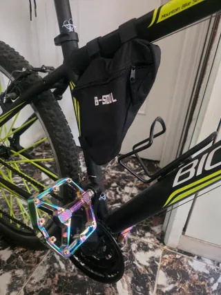 Bicicleta BIOCYCLE negra y verde