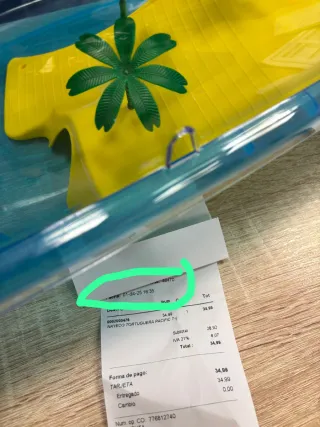 Tortugera con accesorios