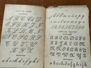 Manuscrito del Parvulito y Marujita