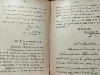 Manuscrito del Parvulito y Marujita