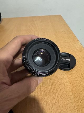 Objetivo Canon EF 50mm f/1.8