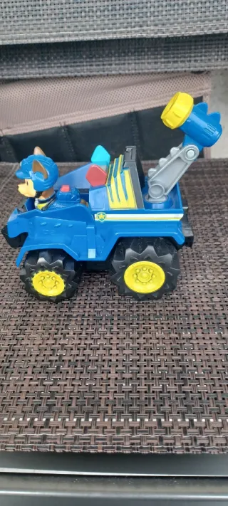 Coche Policía y Muñeco Paw Patrol