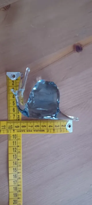 Lumaca in vetro di Murano vintage