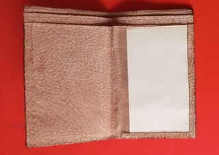 Cartera Levi's Piel Americana Nueva 1980