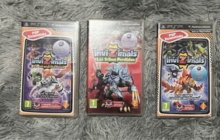 Pack 3 Juegos Invizimals PSP