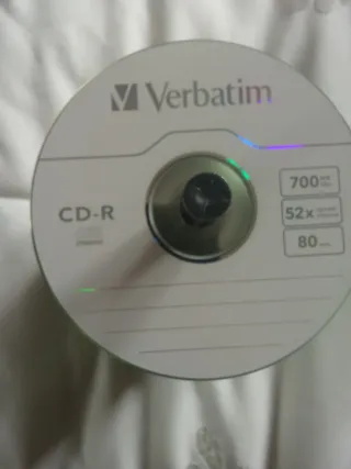 90 CD-R Verbatim vírgenes