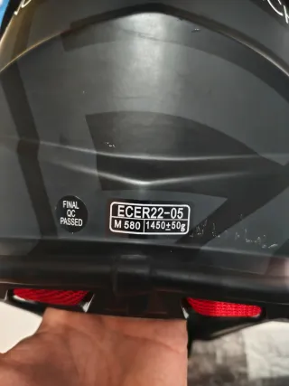 Casco O'Neal Talla M Negro