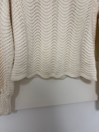 Jersey Mango crudo punto calado