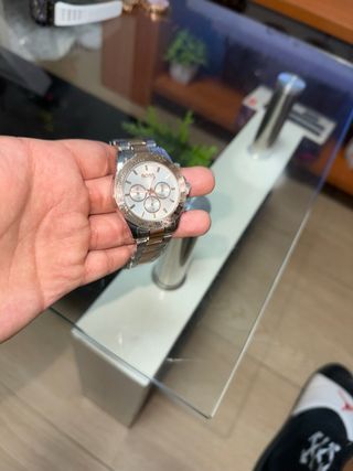 Reloj BOSS de color oro rosa y Plata