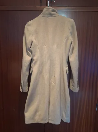 Abrigo Zara Camel Talla XS