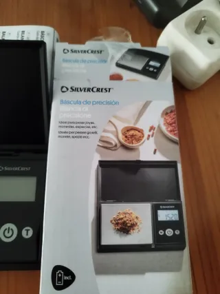 Báscula digital pequeña de precisión SilverCrest