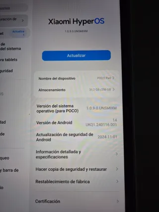 Tablet XIAOMI Funda  Teclado NUEVAS de 380 a 220€