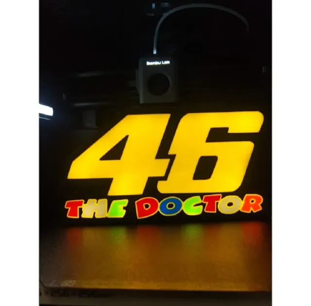 Lámpara LED Valentino Rossi 46 The Doctor