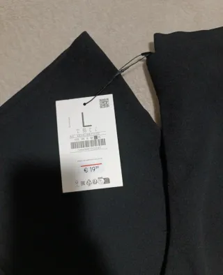 Pantalón flare negro