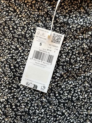 Falda midi Mango Teen S - Nueva