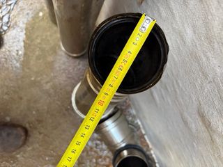 Tubos y codos inox estufa pellet