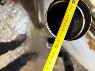 Tubos y codos inox estufa pellet