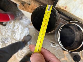 Tubos y codos inox estufa pellet