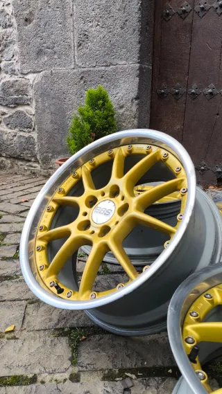 Llantas BBS 18 5x120 Doradas