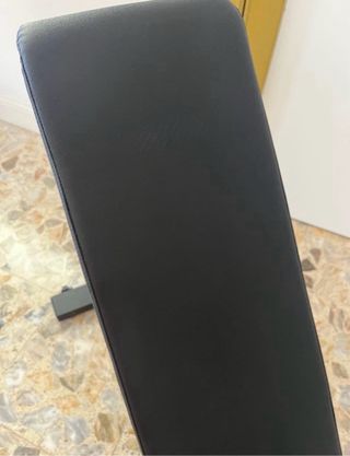 Banco entrenamiento y mancuernas discos