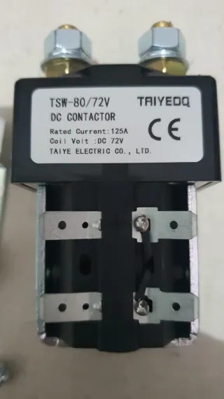 TSW-80/72V DC Contactor Taiyedq 125A