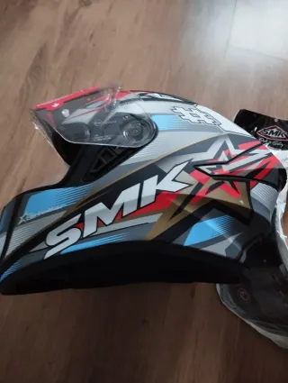 Casco Moto Integral SMK Stellar-S01 Talla L