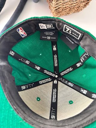 Gorra New Era Celtics Verde Talla 7 1/8