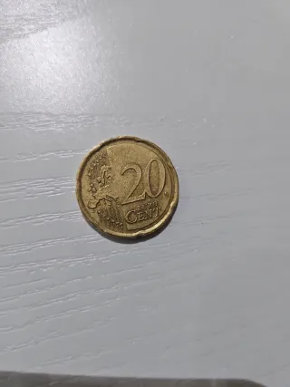 Moneda 20 céntimos Malta