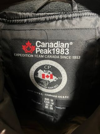 Giacca Canadian Peak originale nera