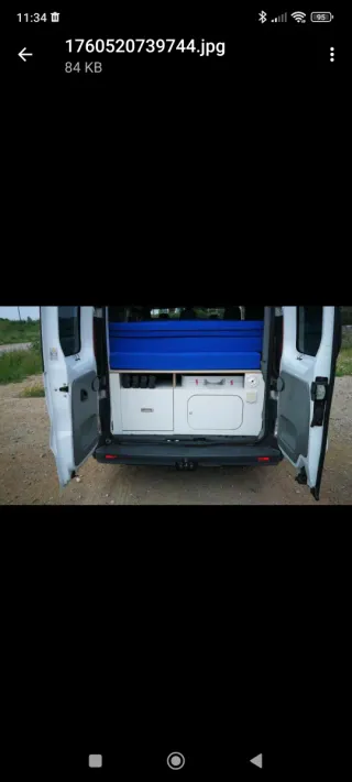 Opel vivaro camper 2011