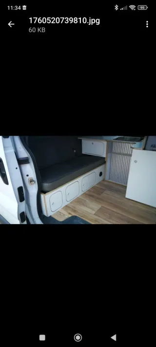 Opel vivaro camper 2011