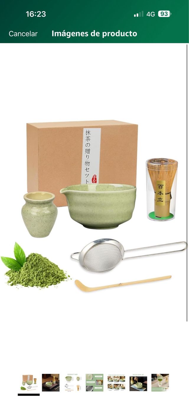 Set da tè Matcha giapponese