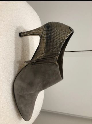 Botín de piel, poco uso