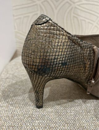 Botín de piel, poco uso