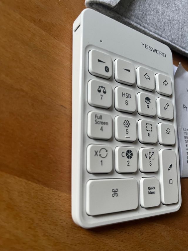 Teclado Bluetooth YESWORD Procreate