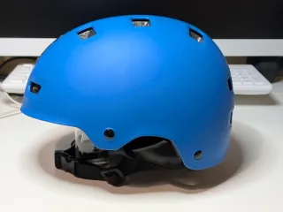 Casco Infantil Skate Patín Oxelo Azul mf500