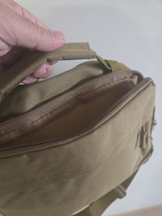 Bolso Táctico Hombro Beige/Verde Militar
