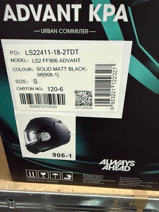 Casco de moto Advant FF906 LS2