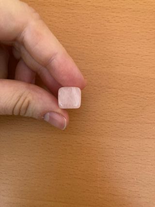 Piedra cuarzo rosa