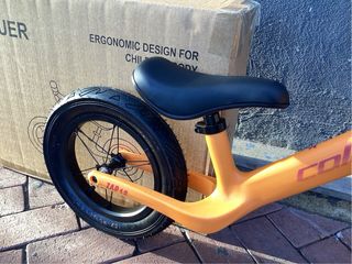 Bicicleta de equilibrio Coluer naranja