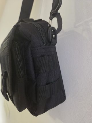 Bolsa de Hombro Táctica Negra