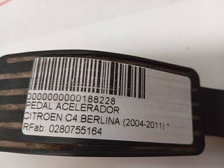 PEDAL ACELERADOR CITROEN C4 BERLINA (2004-2011) *